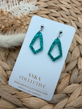 Load image into Gallery viewer, Florence Dangle Glitter Earrings
