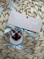 Ragdoll Cat Keychain