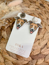 Load image into Gallery viewer, Italian Greyhound Dangle Earrings
