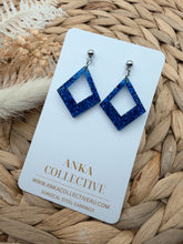 Load image into Gallery viewer, Luxor Dangle Glitter Earrings
