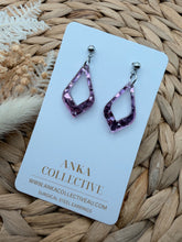 Load image into Gallery viewer, Capri Dangle Glitter Earrings
