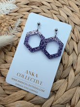 Load image into Gallery viewer, Nova Dangle Glitter Earrings
