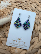Load image into Gallery viewer, Monaco Dangle Glitter Earrings
