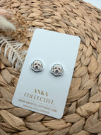 Cavoodle Cream Stud Earrings