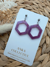 Load image into Gallery viewer, Nova Dangle Glitter Earrings
