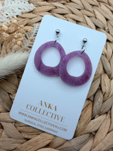 Load image into Gallery viewer, Milan Dangle Glitter Earrings
