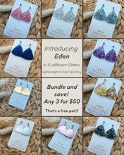 Load image into Gallery viewer, Eden Dangle Glitter Earrings
