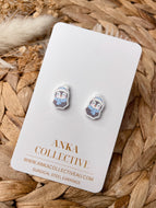Winter Penguin Stud Earrings