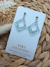 Load image into Gallery viewer, Luxor Dangle Glitter Earrings
