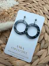Load image into Gallery viewer, Halo Dangle Glitter Earrings

