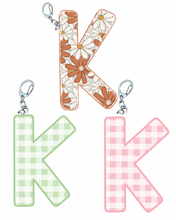 Load image into Gallery viewer, Letter “K” Keychain
