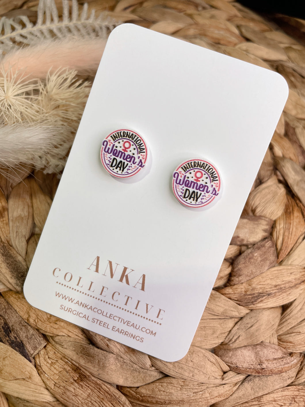 International Women’s Day Stud Earrings