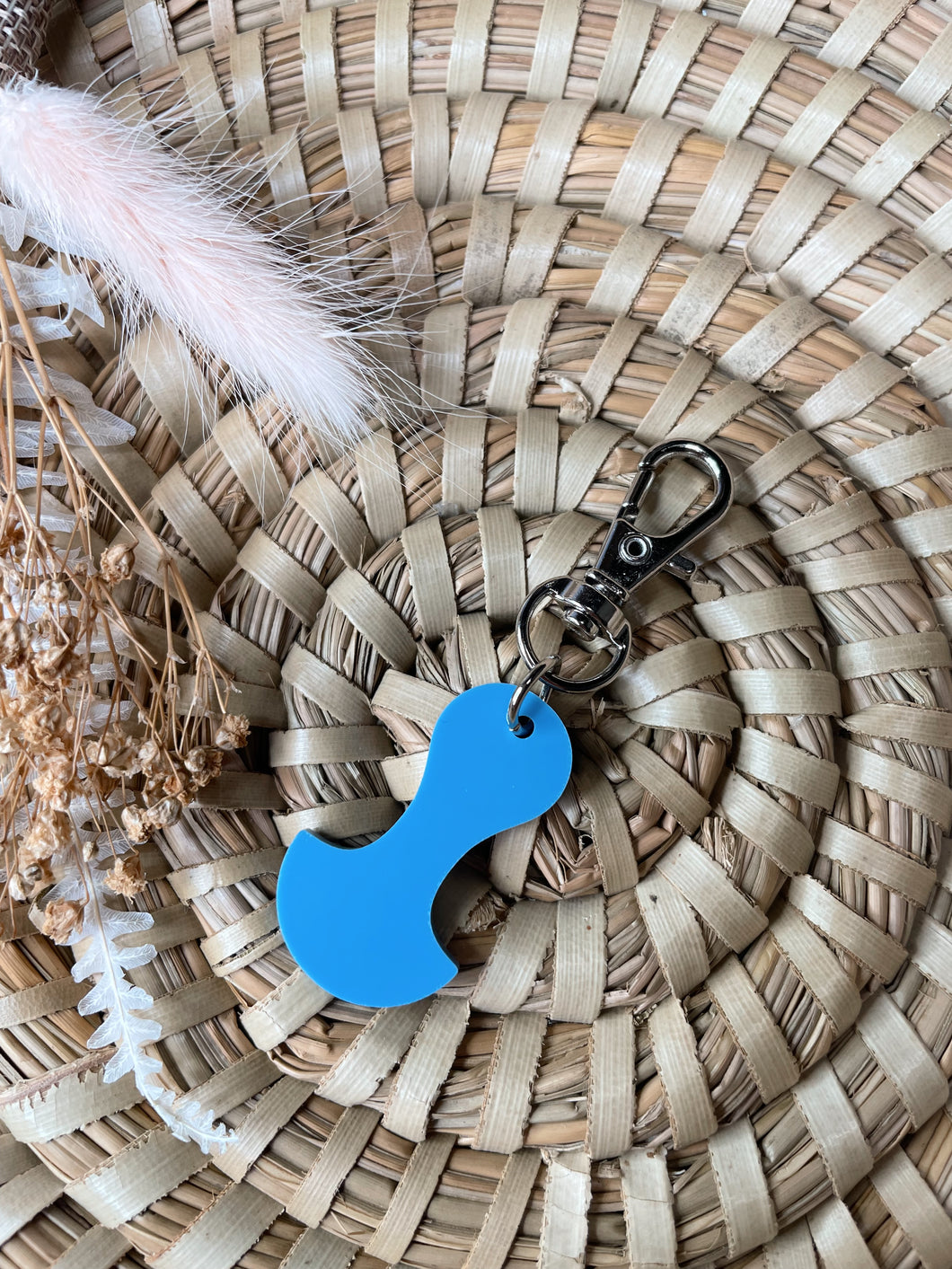 Simple Royal Blue Trolley Token