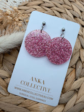 Load image into Gallery viewer, Luna Dangle Glitter Earrings
