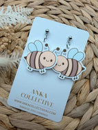 Bumblebee Dangle Earrings