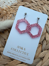 Load image into Gallery viewer, Nova Dangle Glitter Earrings

