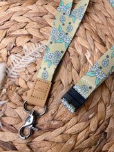 Load image into Gallery viewer, Honey Floral Fabric Lanyard
