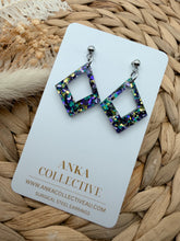 Load image into Gallery viewer, Luxor Dangle Glitter Earrings

