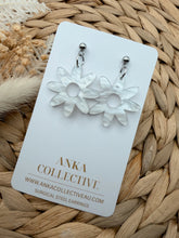 Load image into Gallery viewer, Daisy Dangle Glitter Earrings
