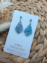 Load image into Gallery viewer, Havana Dangle Glitter Earrings
