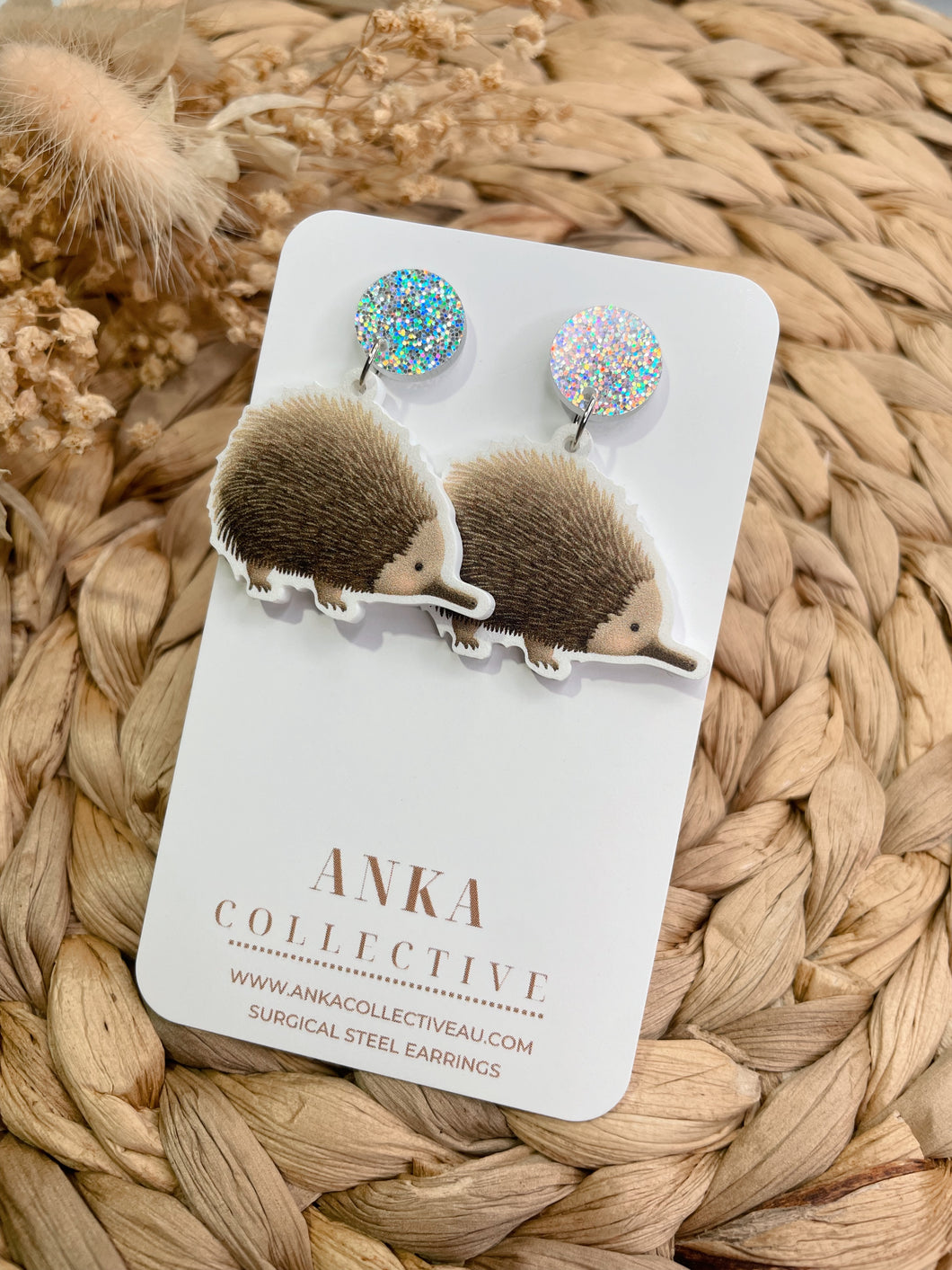 Echidna Dangle Earrings