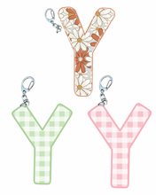 Load image into Gallery viewer, Letter “Y” Keychain
