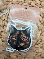 Cat Tortoiseshell Dark Air Freshener