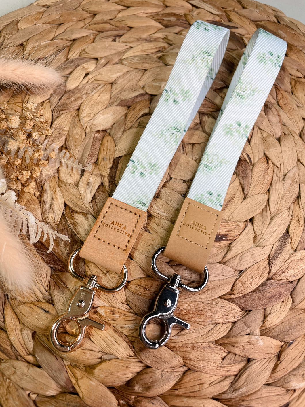 Greenery Wristlet