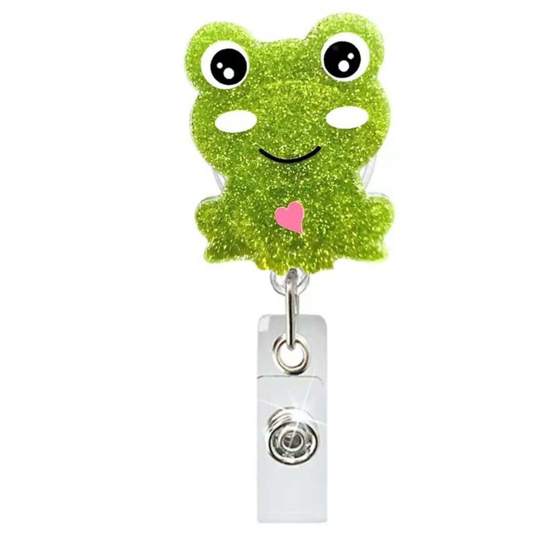 Frog Badge Reel