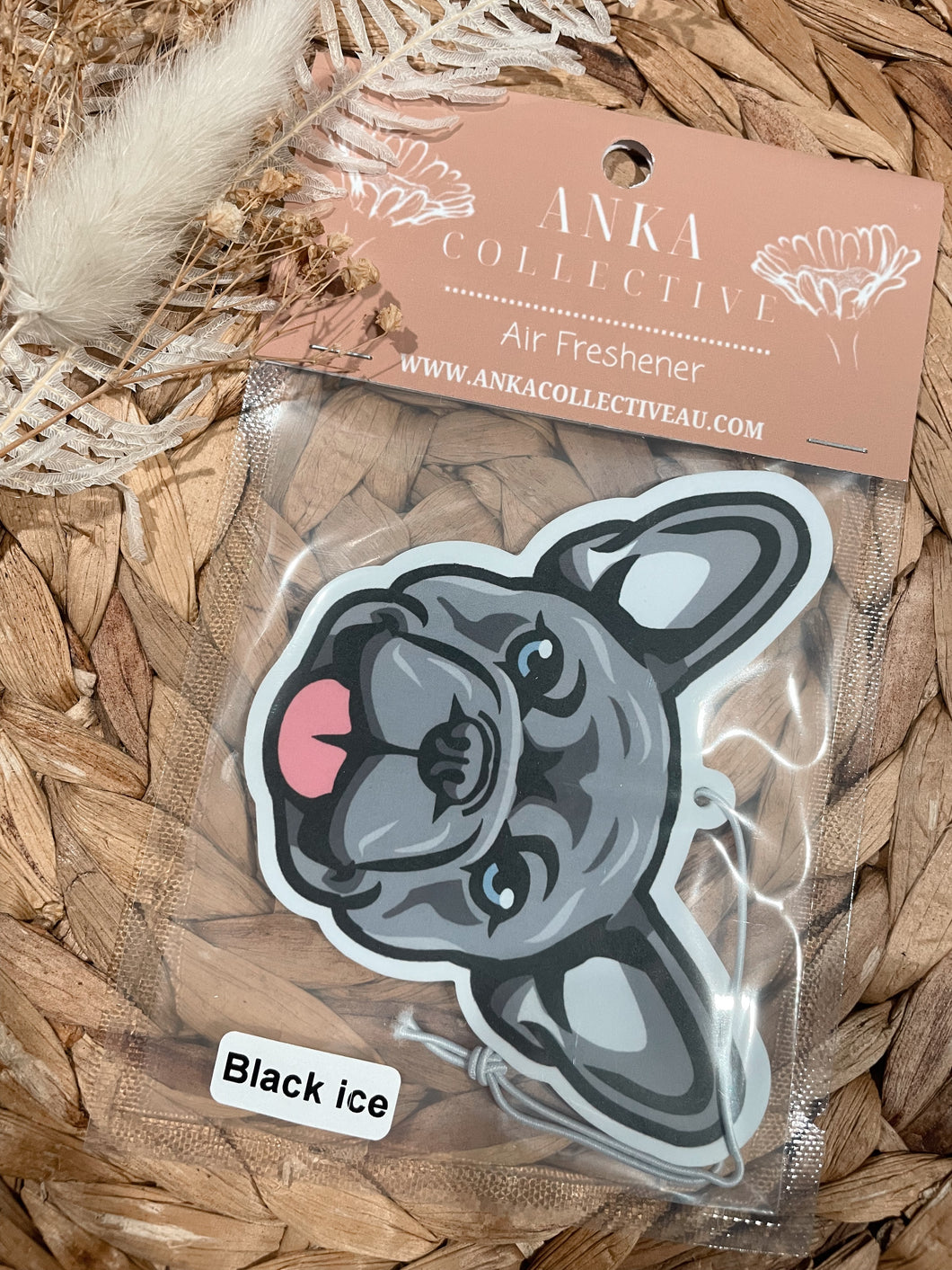 French Bull Dog Grey Air Freshener