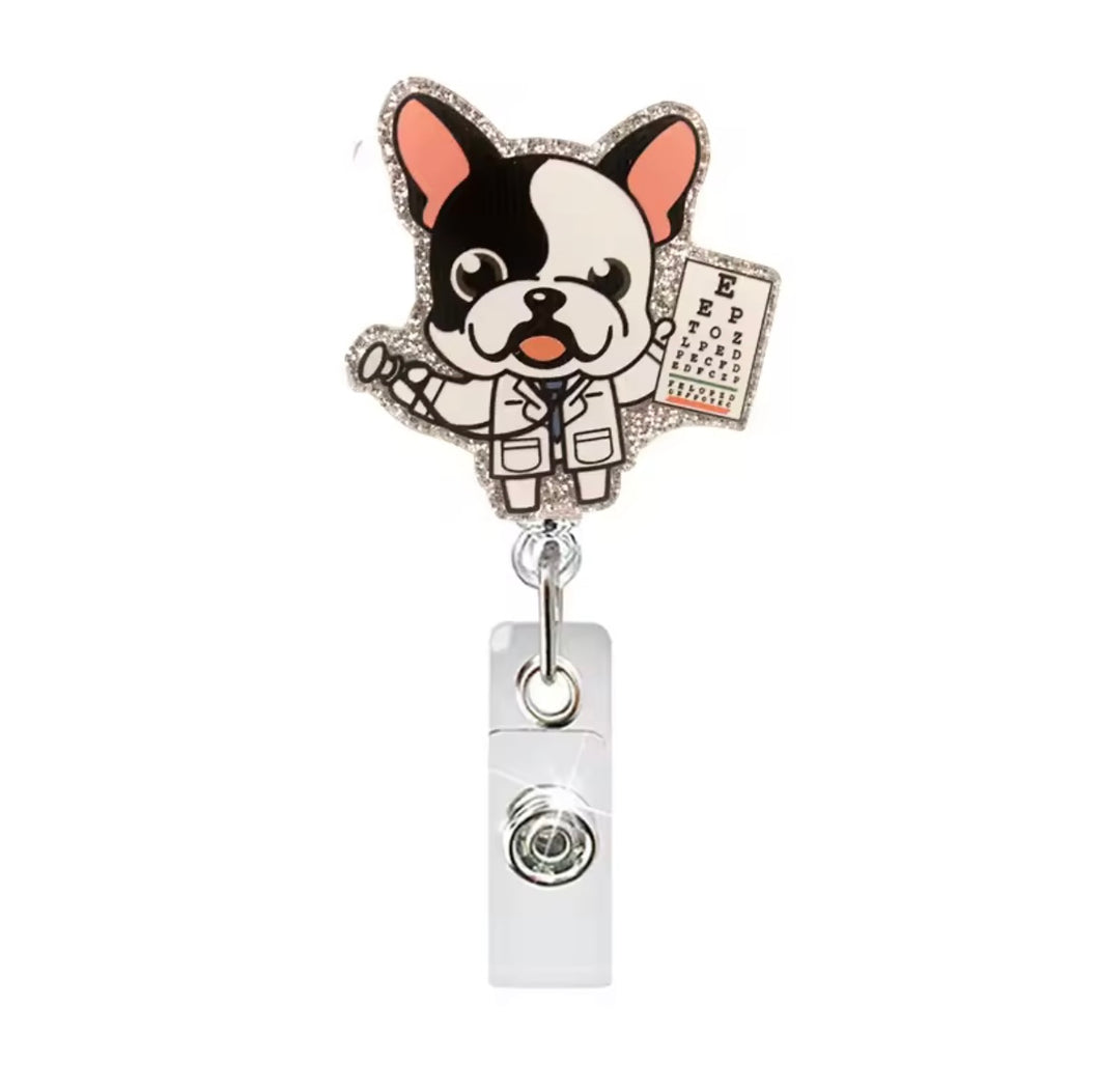 Puppy Eye Test Badge Reel
