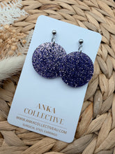 Load image into Gallery viewer, Luna Dangle Glitter Earrings
