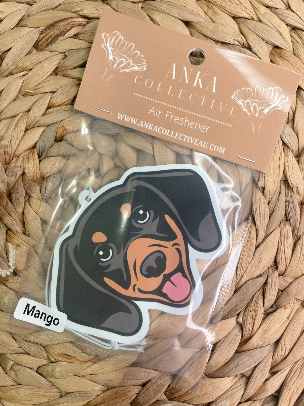 Black Dachshund Air Freshener