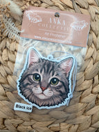 Grey Cat Air Freshener
