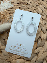Load image into Gallery viewer, Ruby Dangle Glitter Earrings
