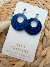Load image into Gallery viewer, Eclipse Dangle Glitter Earrings
