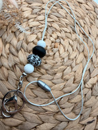 Spotty Beaded Lanyard