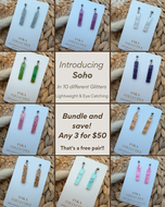 Soho Dangle Glitter Earrings