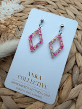 Load image into Gallery viewer, Valencia Dangle Glitter Earrings
