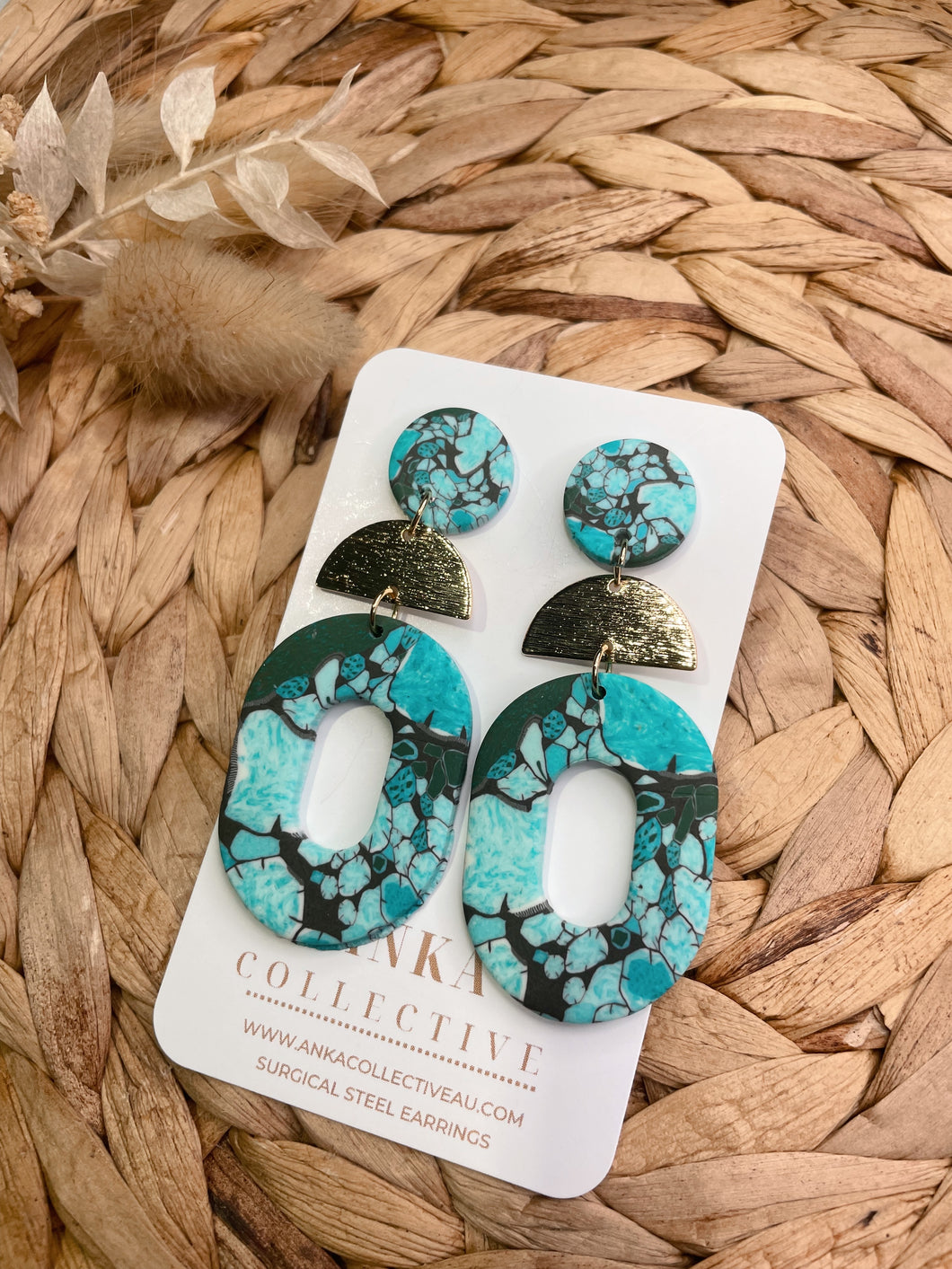 Tiffany Drop Statement Earrings