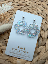 Load image into Gallery viewer, Poppy Dangle Glitter Earrings
