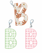 Load image into Gallery viewer, Letter “B” Keychain

