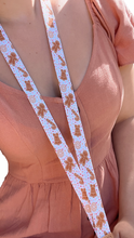 Load image into Gallery viewer, Gingerbread Fabric Lanyard
