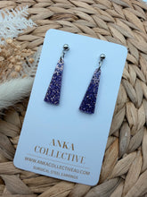 Load image into Gallery viewer, Elise Dangle Glitter Earrings
