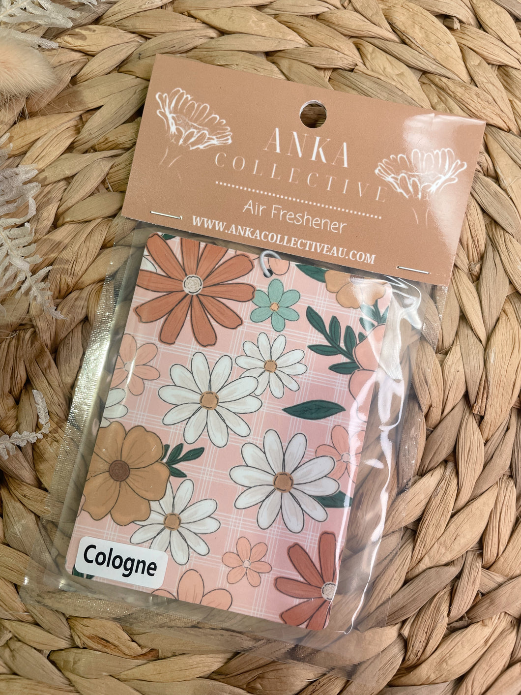 Pink Blooms Air Freshener