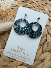 Load image into Gallery viewer, Eclipse Dangle Glitter Earrings
