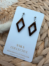 Load image into Gallery viewer, Valencia Dangle Glitter Earrings

