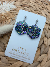 Load image into Gallery viewer, Orion Dangle Glitter Earrings
