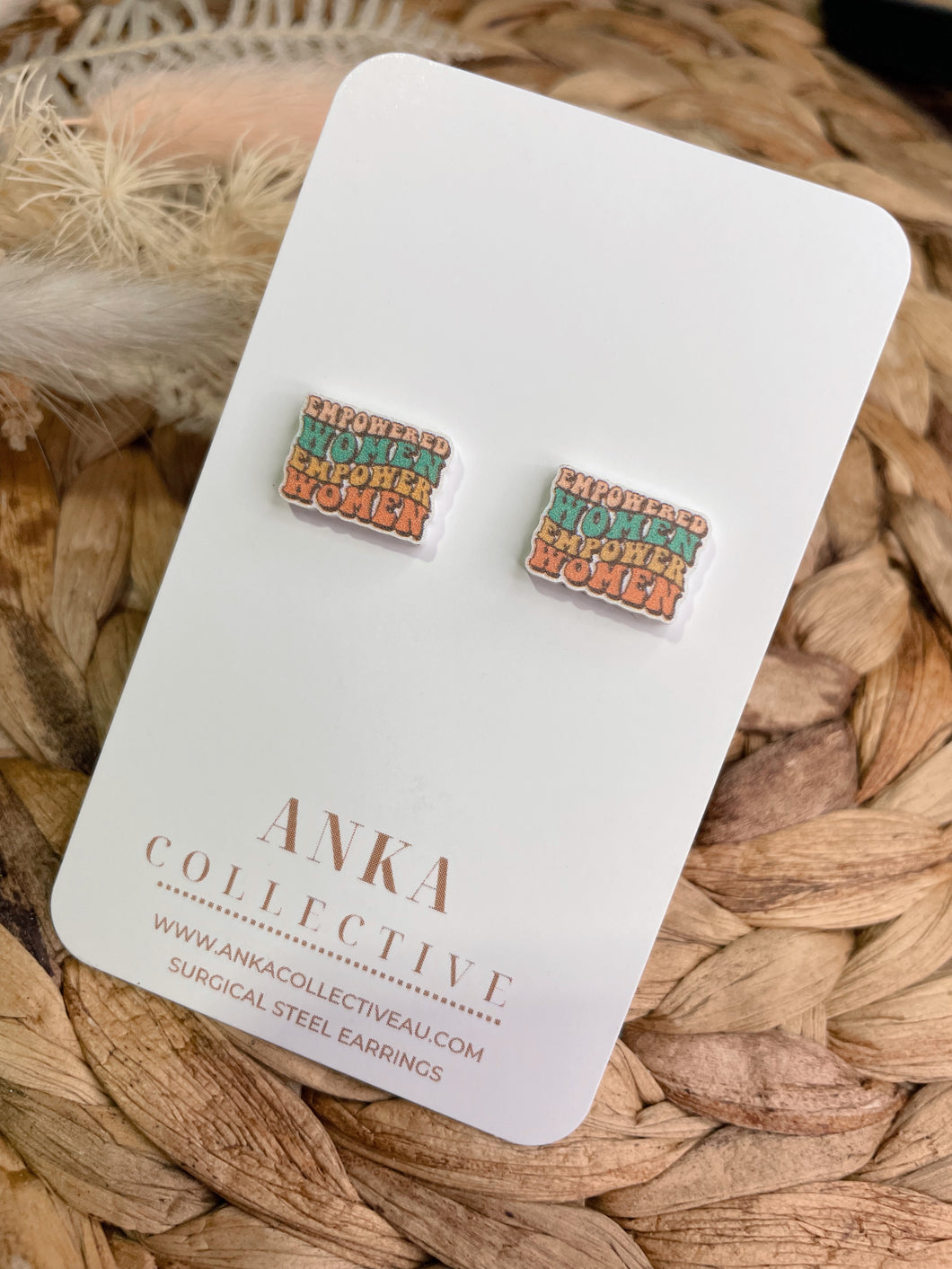 Empowered Women, Empower Women Stud Earrings