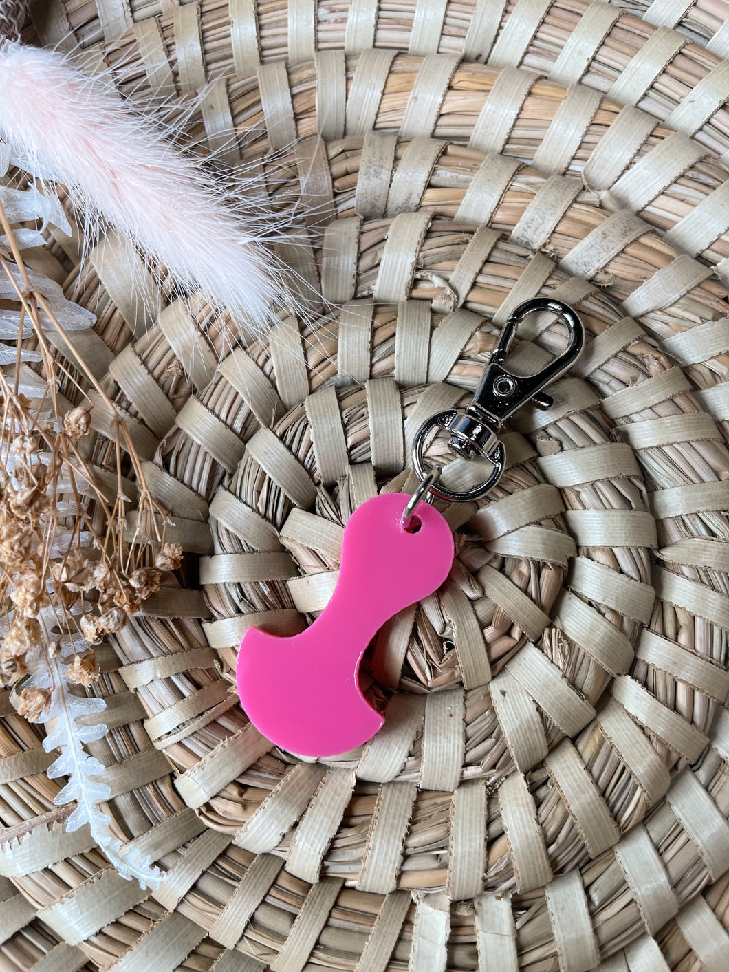 Simple Hot Pink Trolley Token